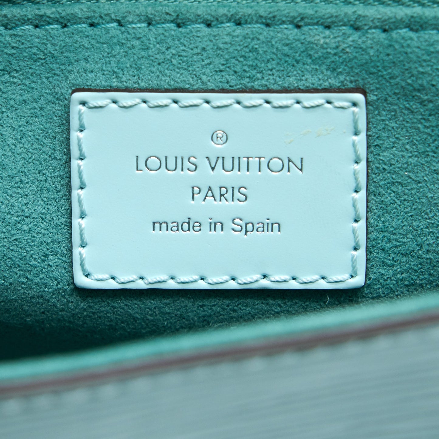 Louis Vuitton Pochette Grenelle Epi Light Blue SHW