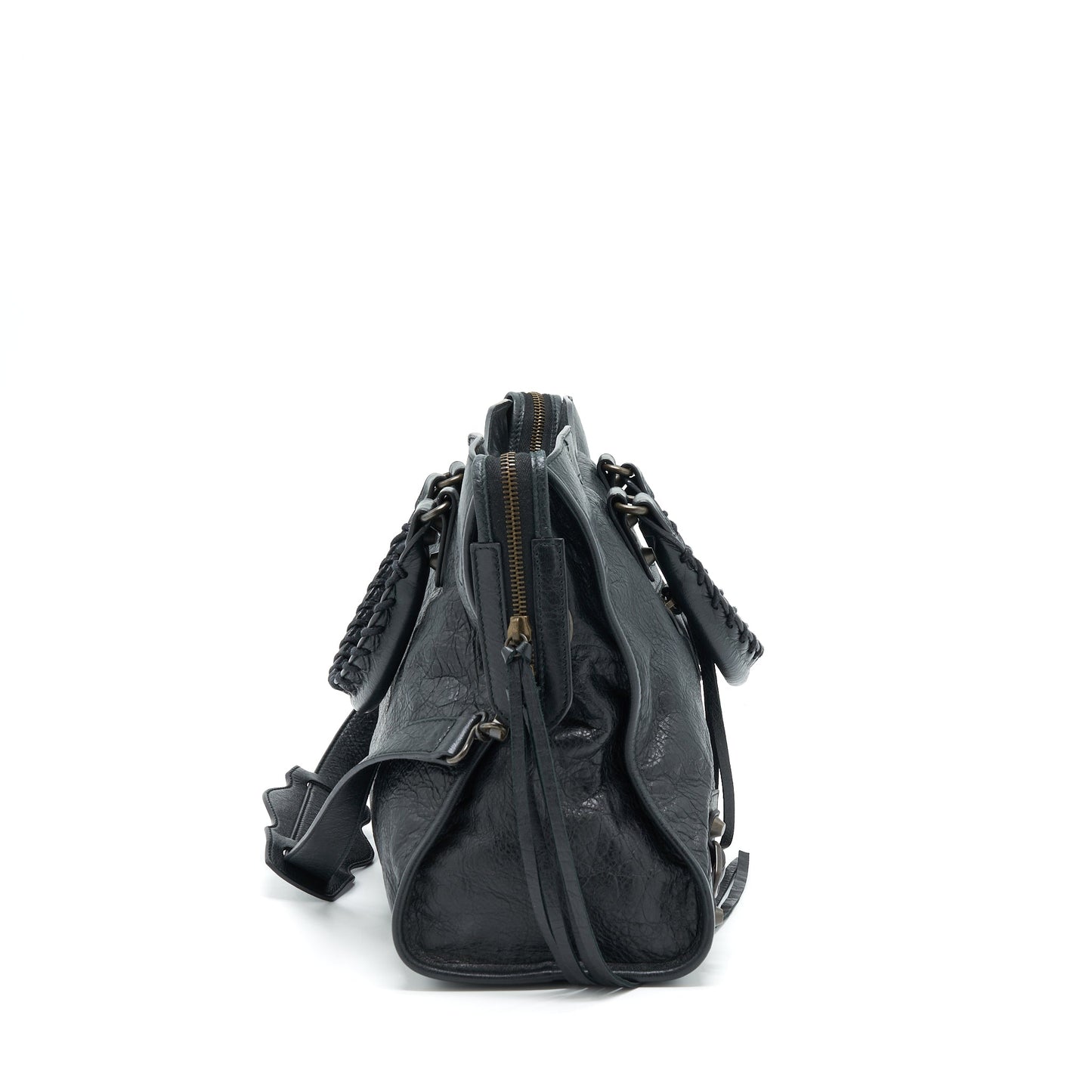 Balenciaga Classic City Bag black with ruthenium hardware
