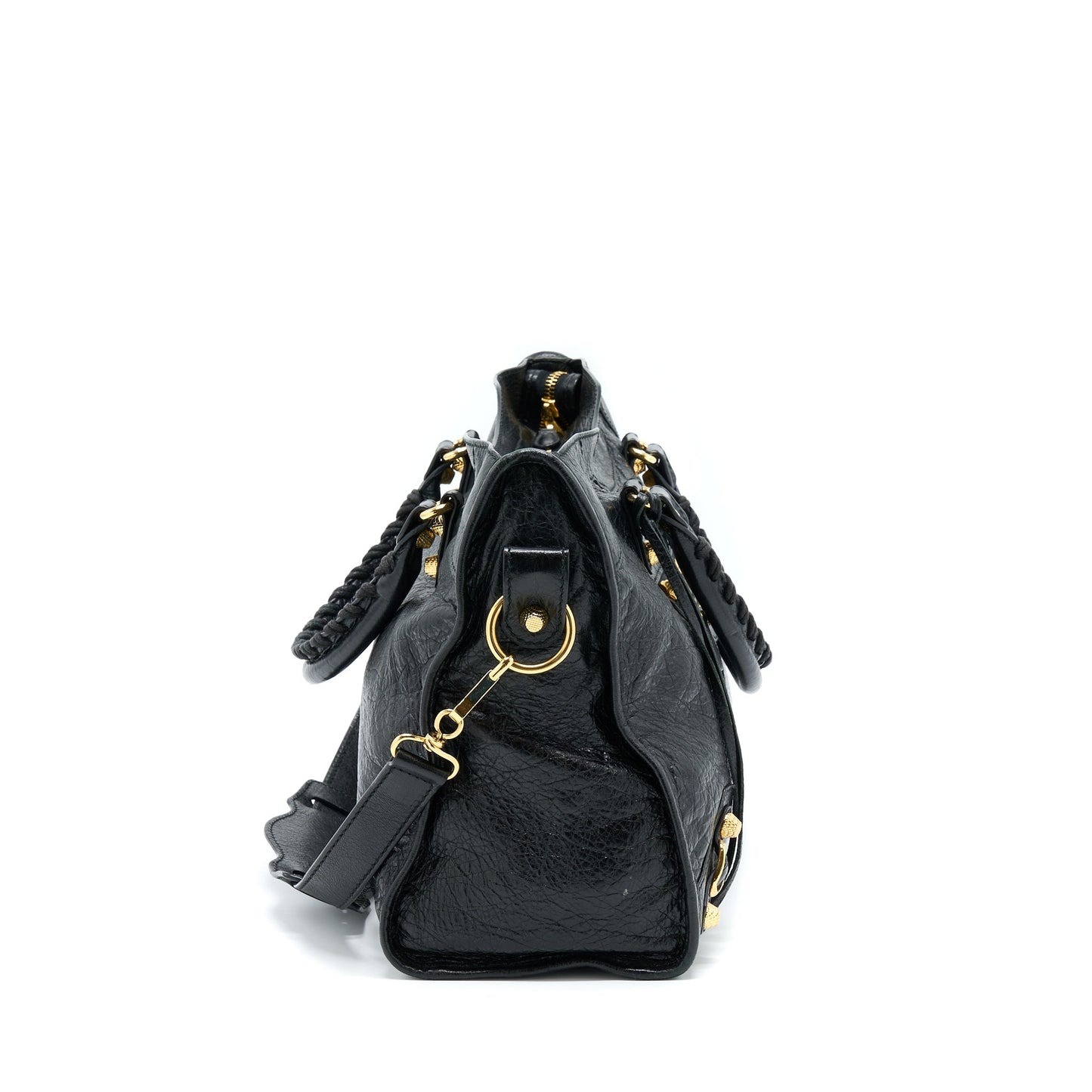 Balenciaga Classic City Bag Aged Calfskin GHW