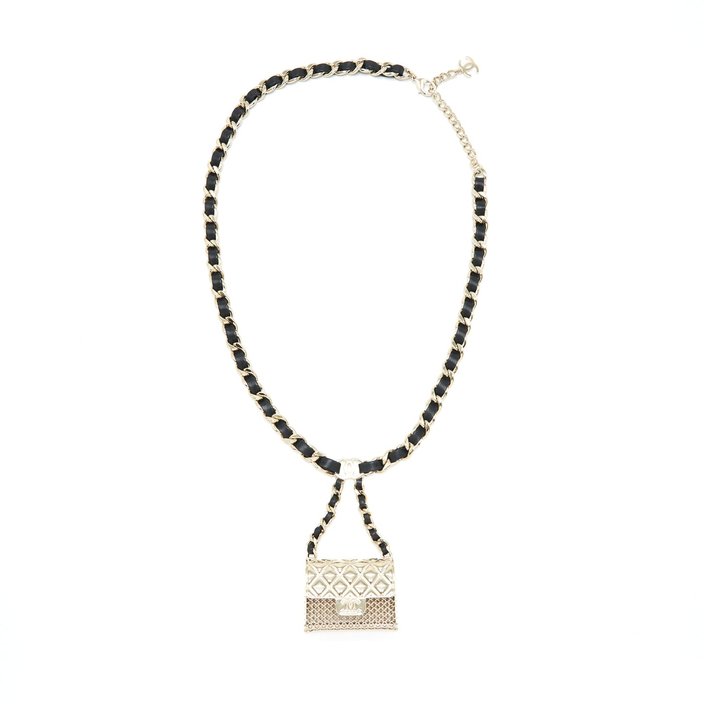 Chanel 21S runway micro bag chain belt