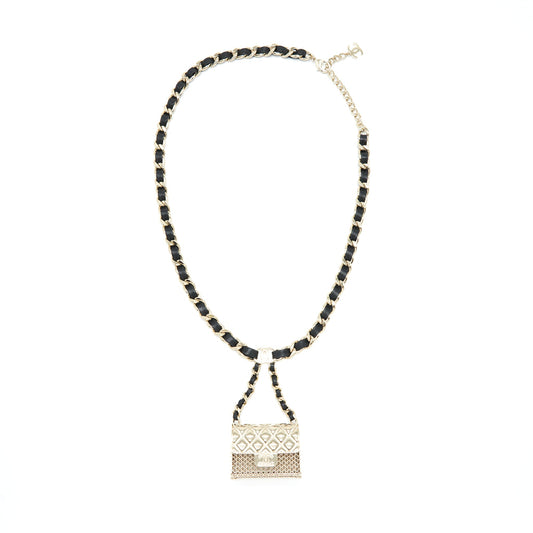 Chanel 21S runway micro bag chain belt