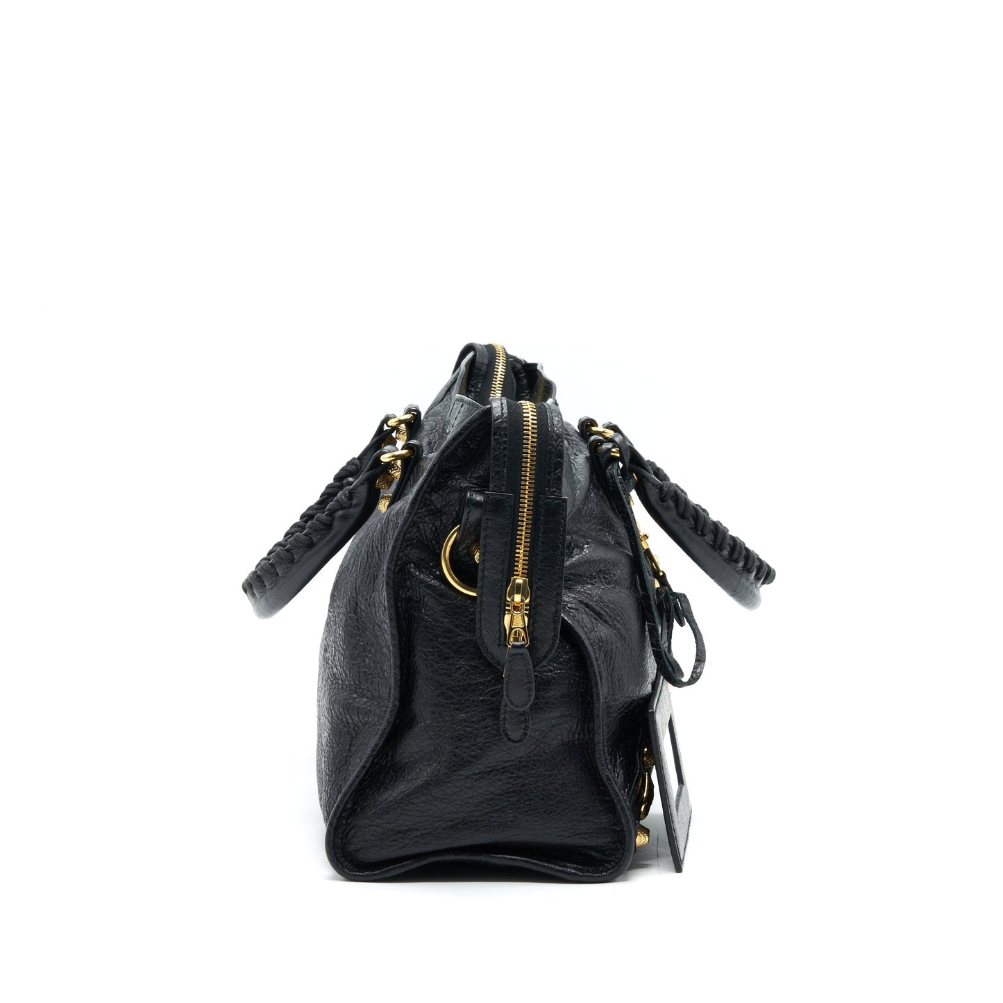 BALENCIAGA GIANT CITY BAG IN BLACK