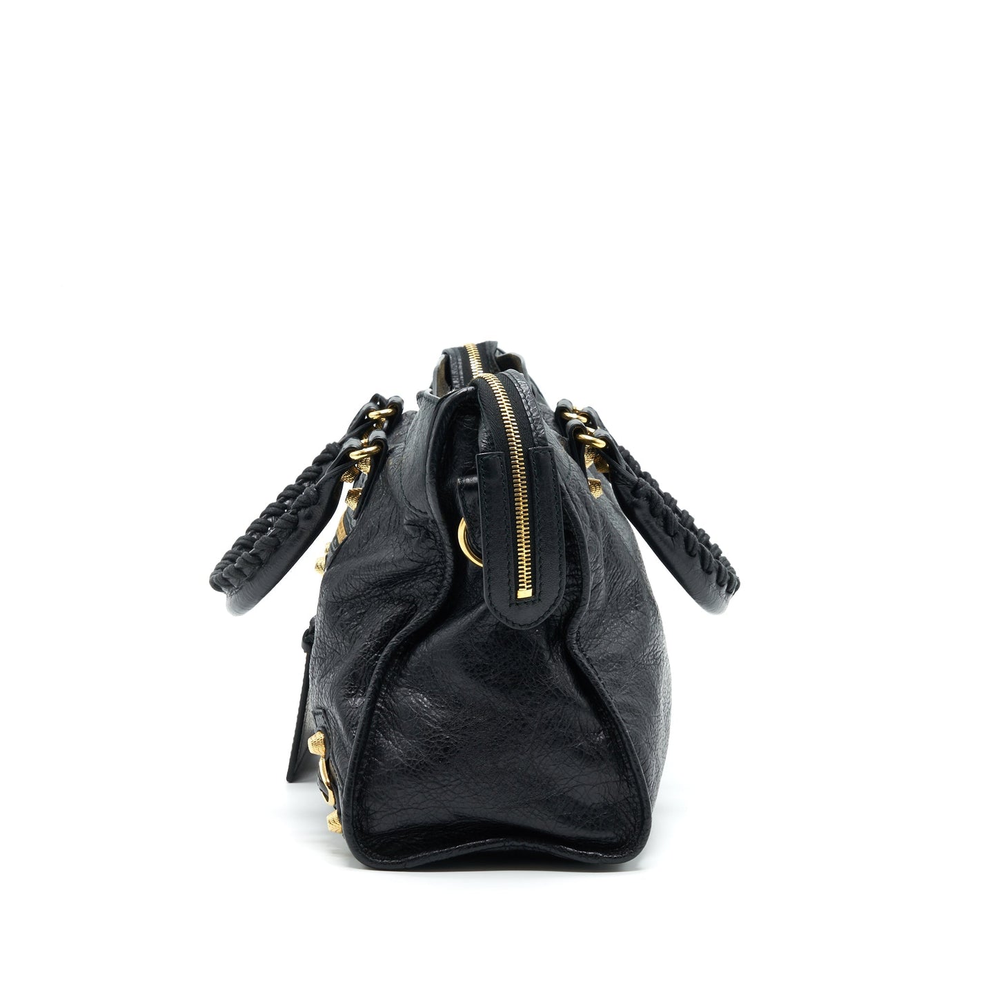 BALENCIAGA GIANT CITY BAG IN BLACK