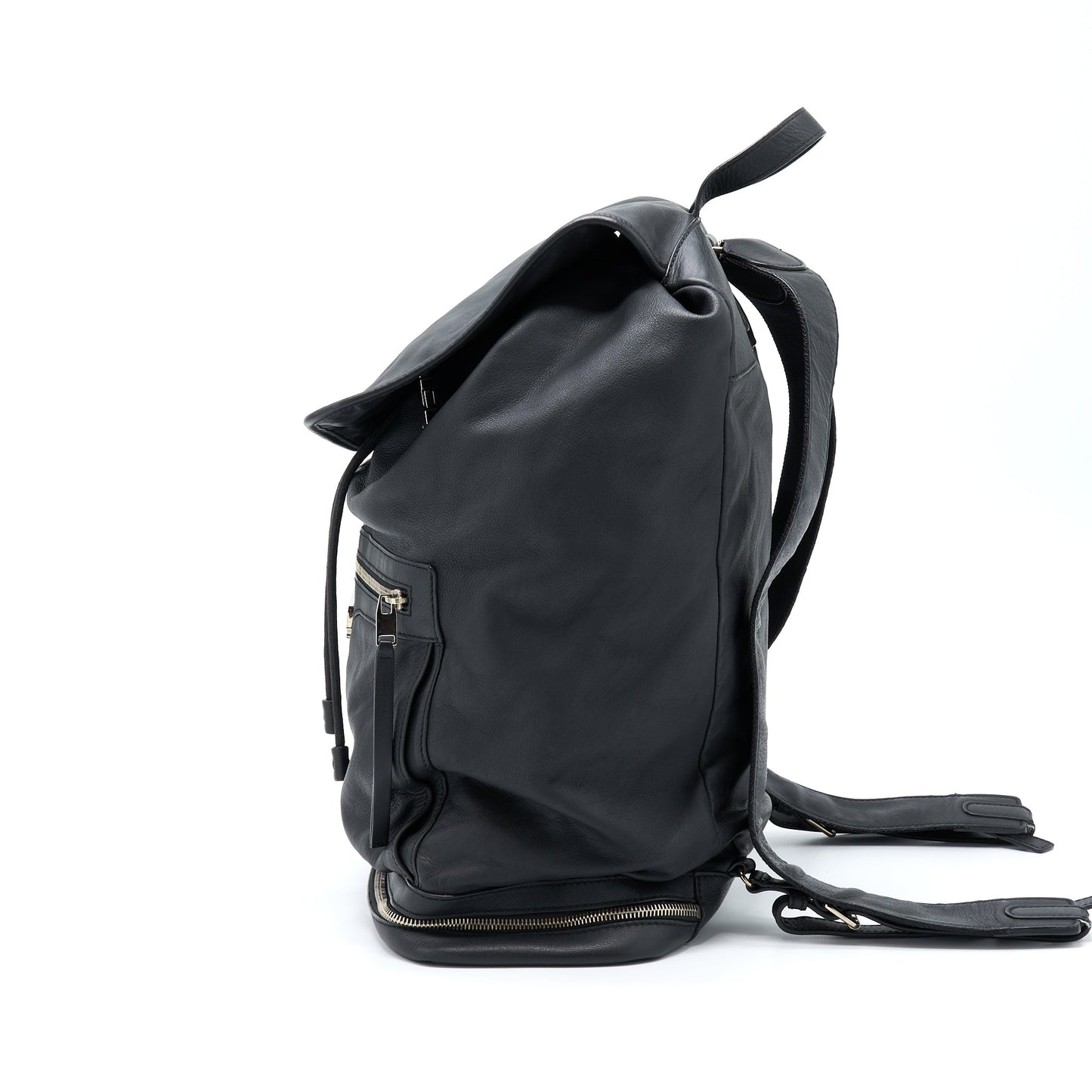 Balenciaga Backpack Calfskin Black SHW