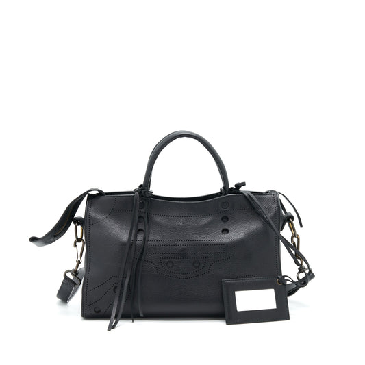 Balenciaga Stud Free blackout City Bag