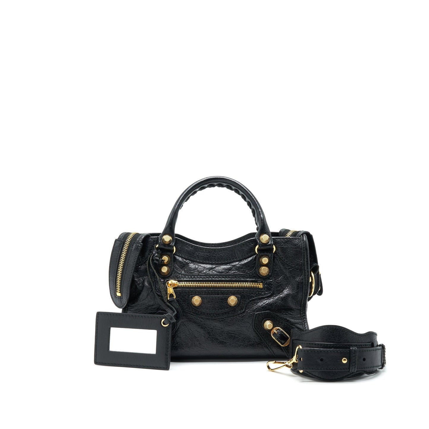 Balenciaga Mini City Black with GHW