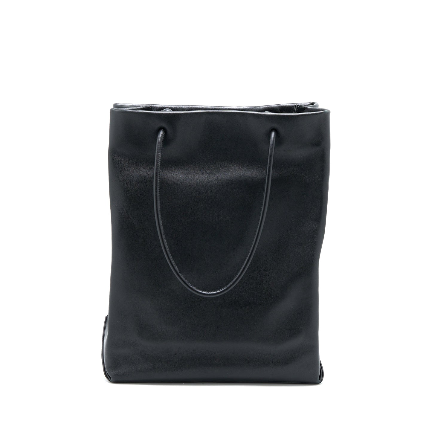 Chanel Vintage Cambon Tote Bag Calfskin Black SHW