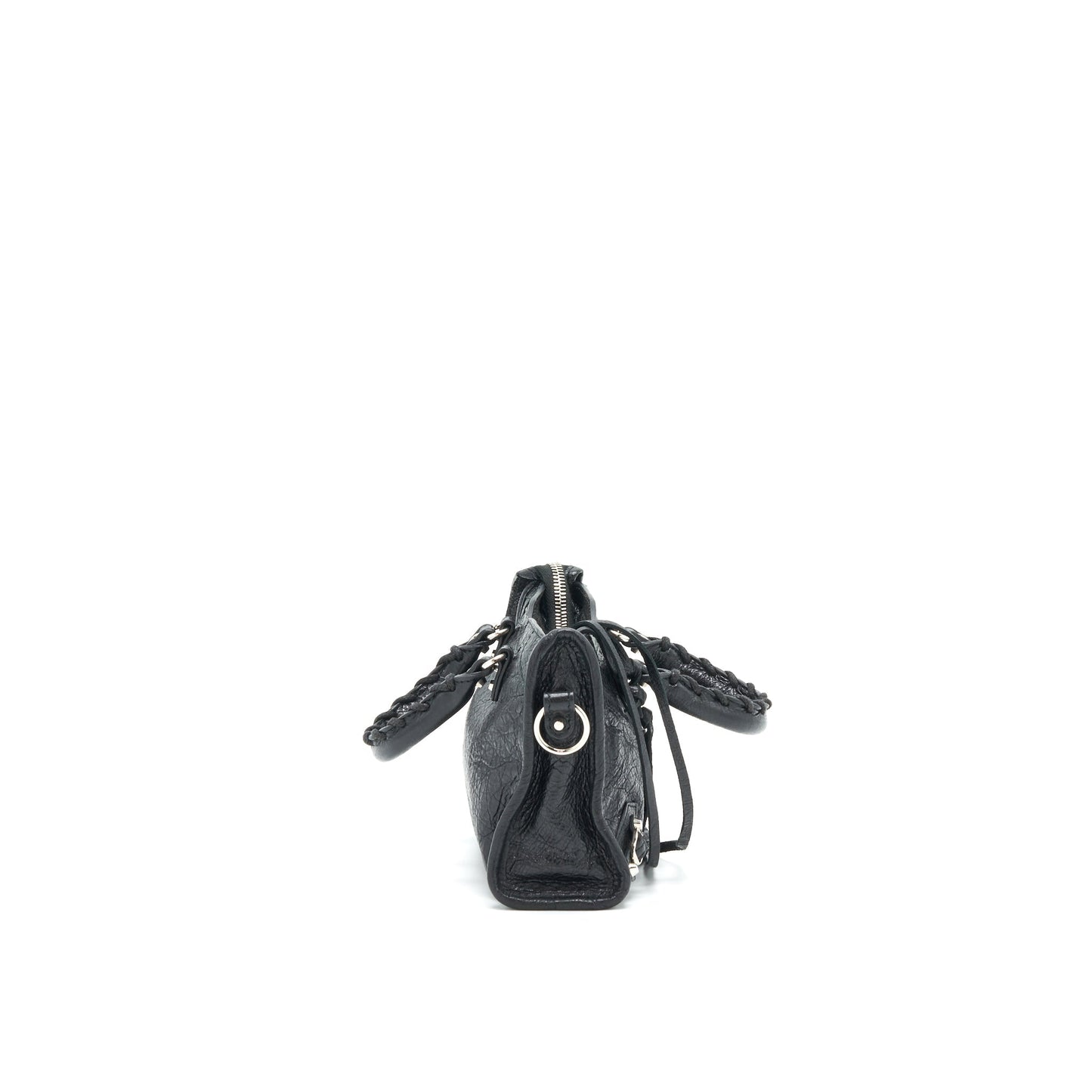 Balenciaga Nano City Bag Black SHW