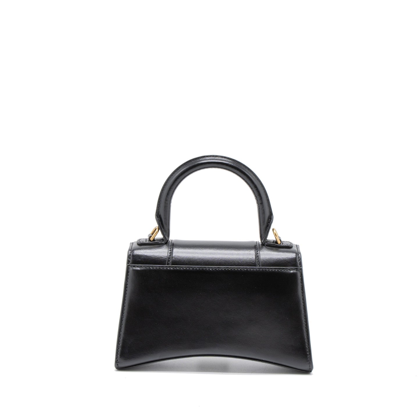 Balenciaga Hourglass XS Calfskin Black GHW