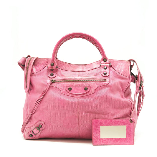 Balenciaga Large Tote Bag Pink