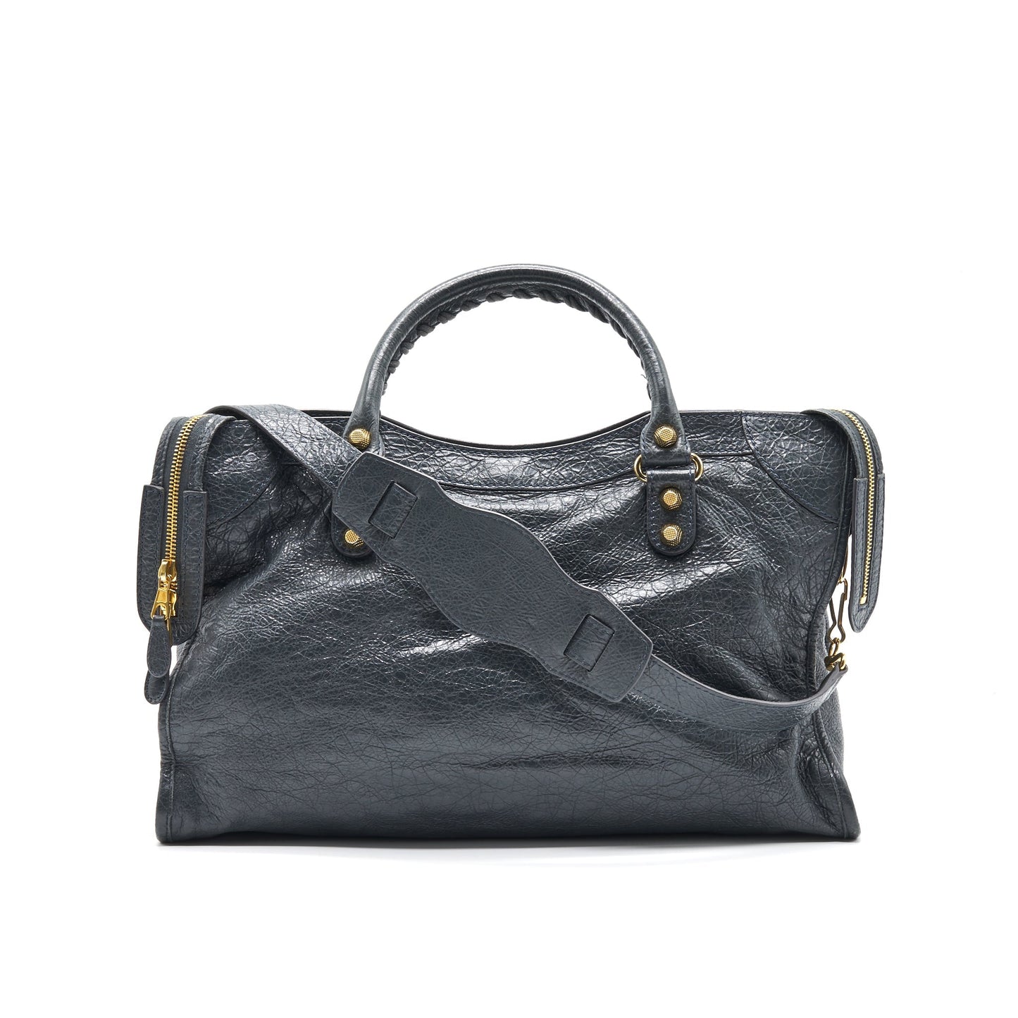 Balenciaga Giant City Olive Grey GHW