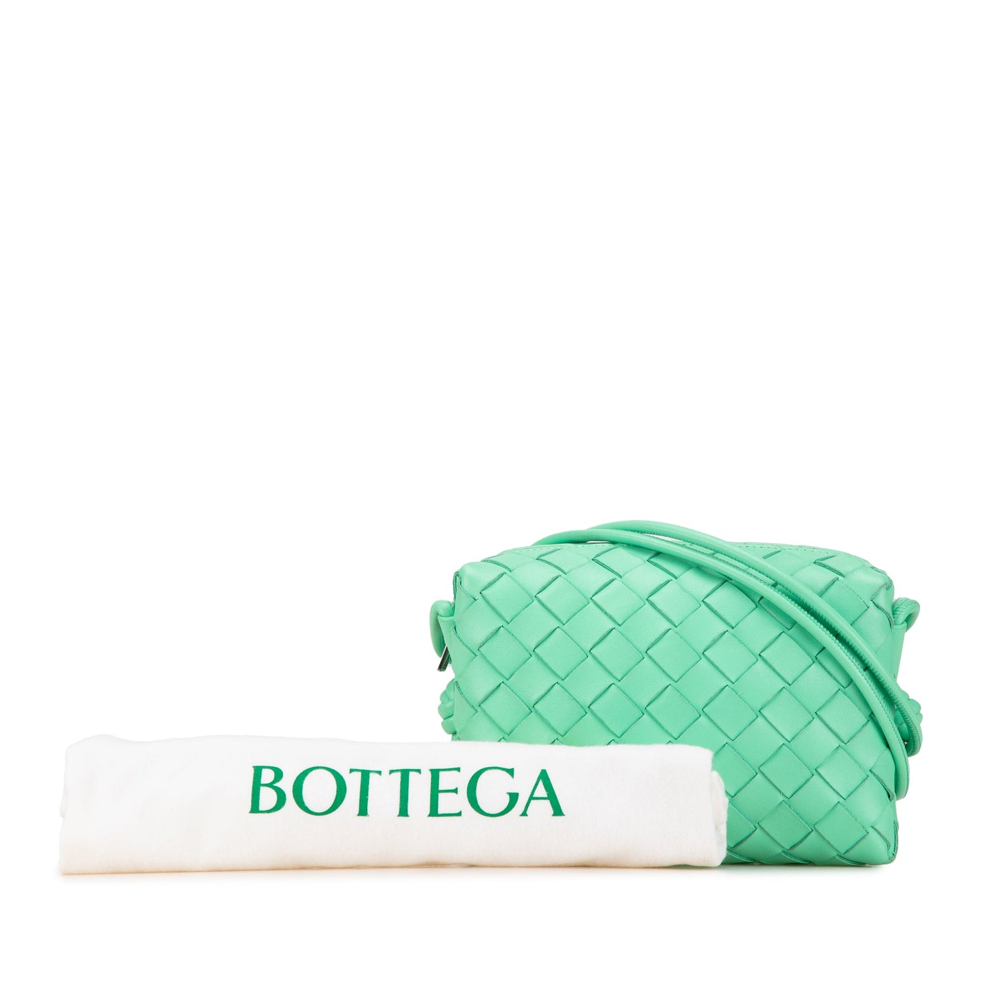 Bottega Veneta Sac Mini Nappa Intrecciato Loop Camera Bag