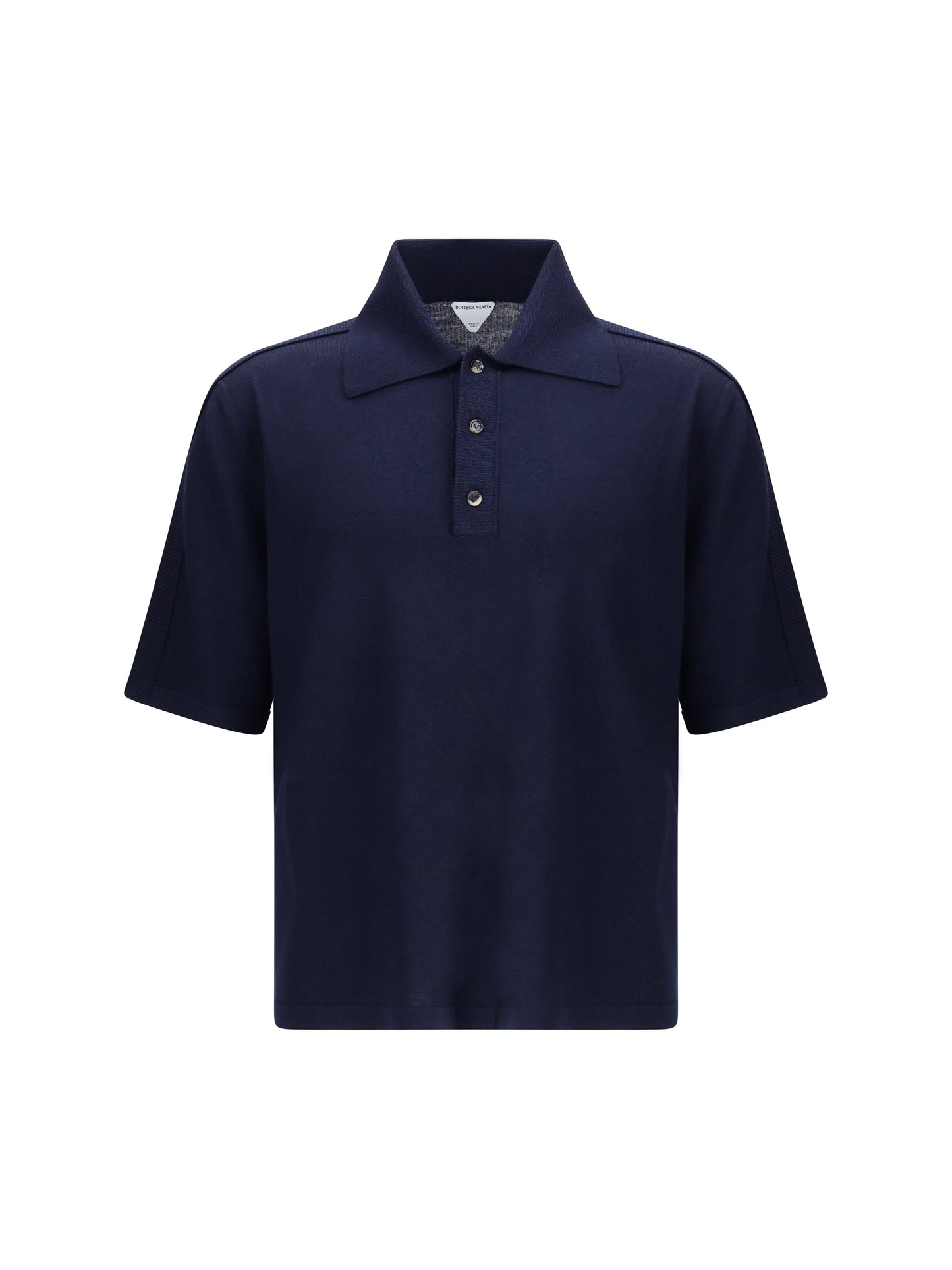 Bottega Veneta Men Wool Polo Sweater