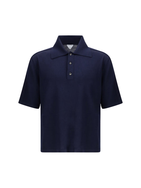 Bottega Veneta Men Wool Polo Sweater