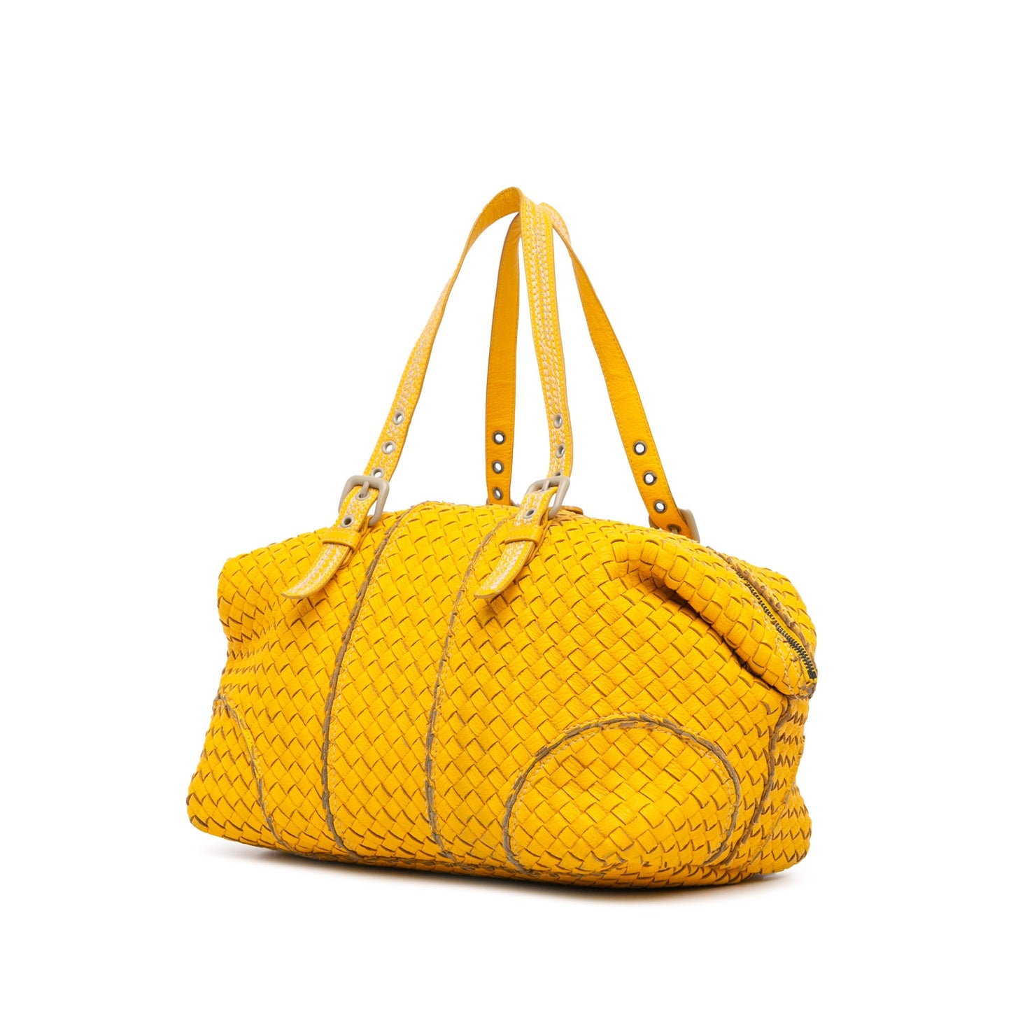 Bottega Veneta Sac Intrecciato Vivo Cervo Satchel