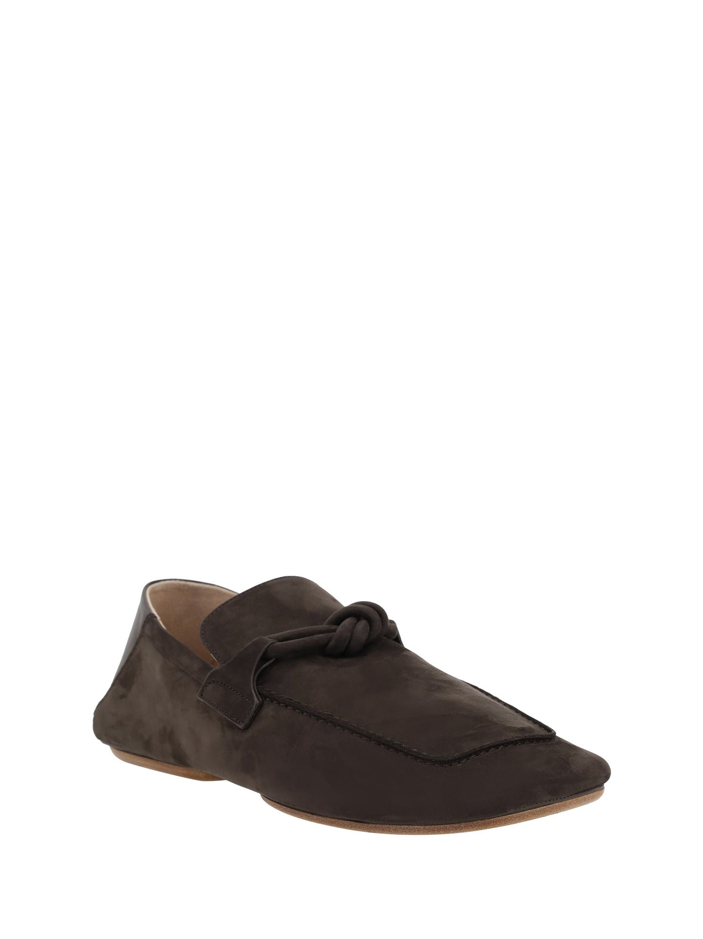 Bottega Veneta Men Suede Daddy Loafers