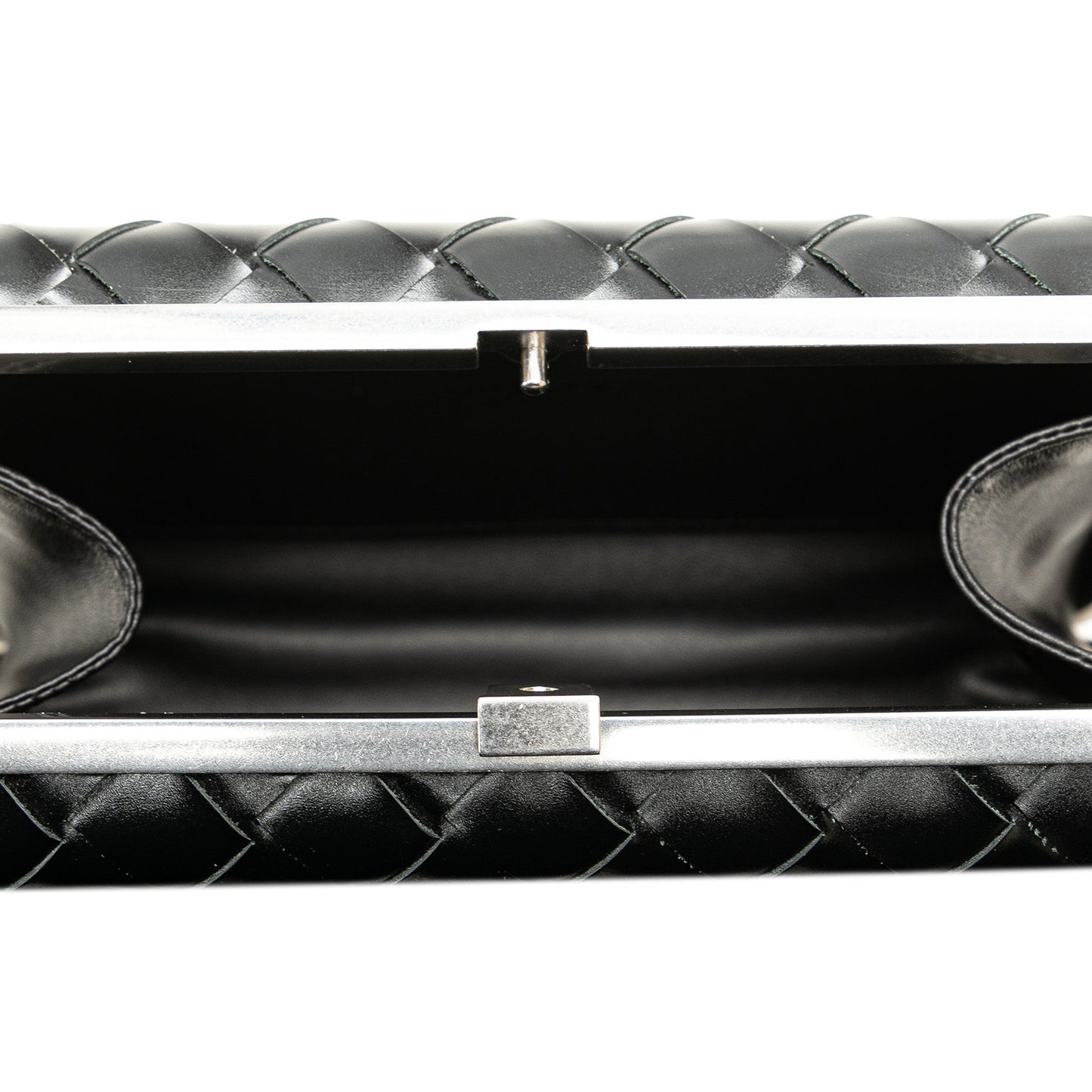 Bottega Veneta Sac Spazzolato Intrecciato Box Messenger Bag