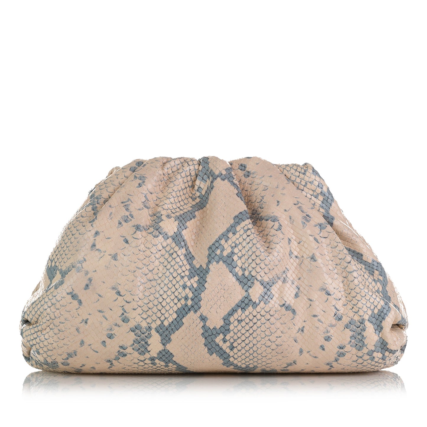 Bottega Veneta Sac Teen Python Print Goatskin Pouch