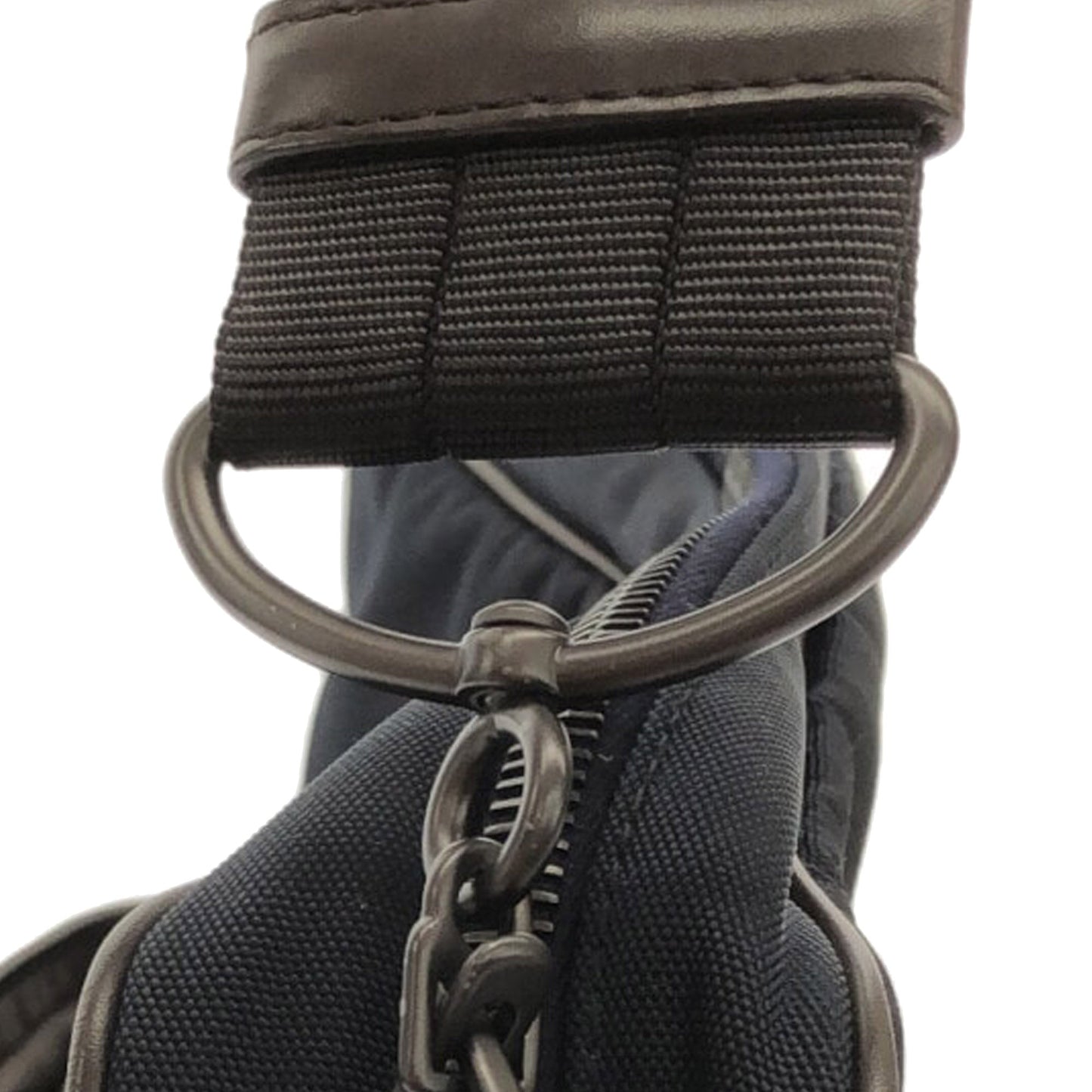 Bottega Veneta Sac Intrecciato Leather and Canvas Crossbody