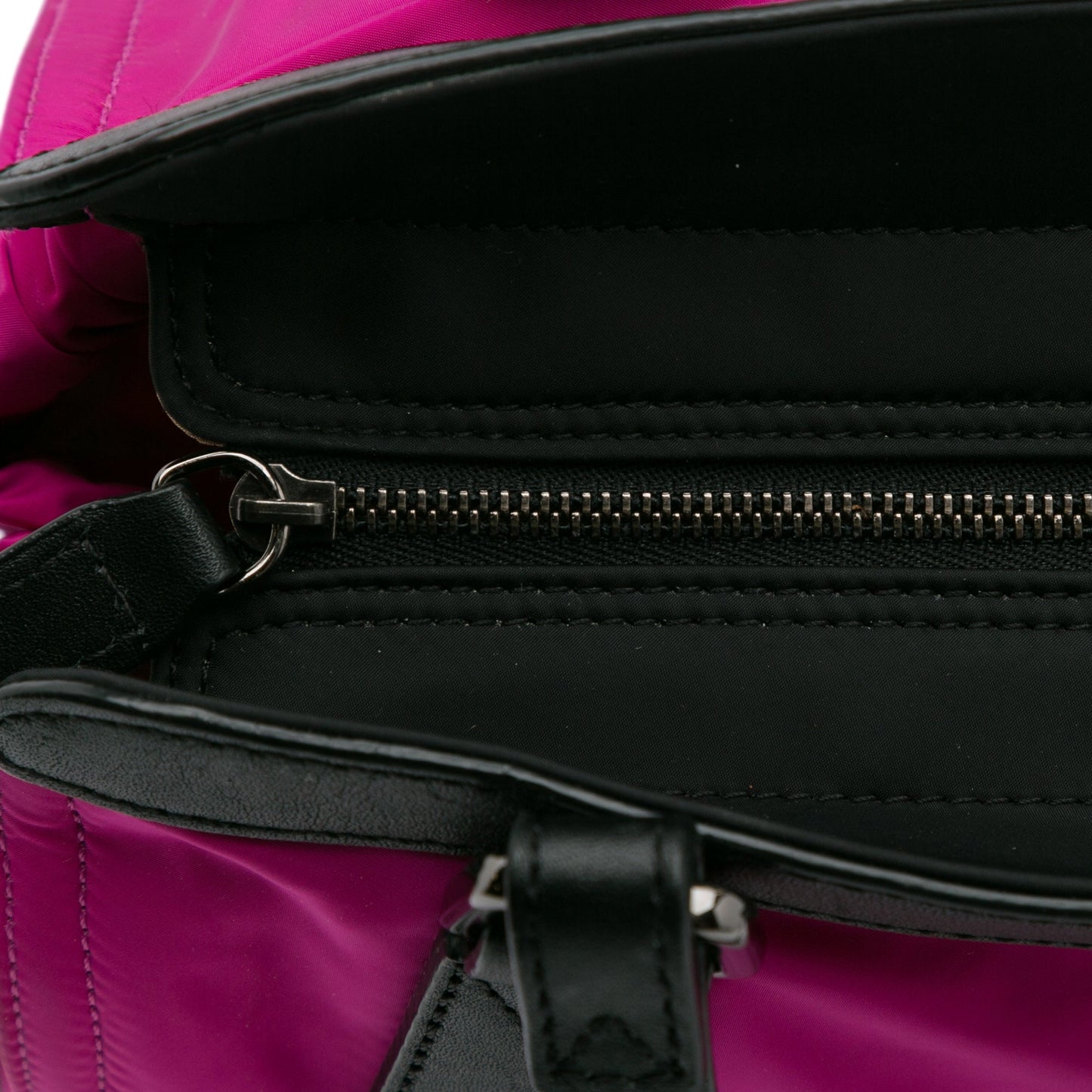 Pink Burberry Nylon Buckleigh Tote Bag