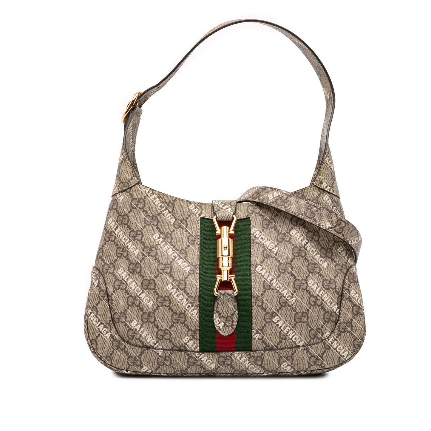 Gucci Balenciaga The Hacker Project Small GG Supreme Web Jackie 1961