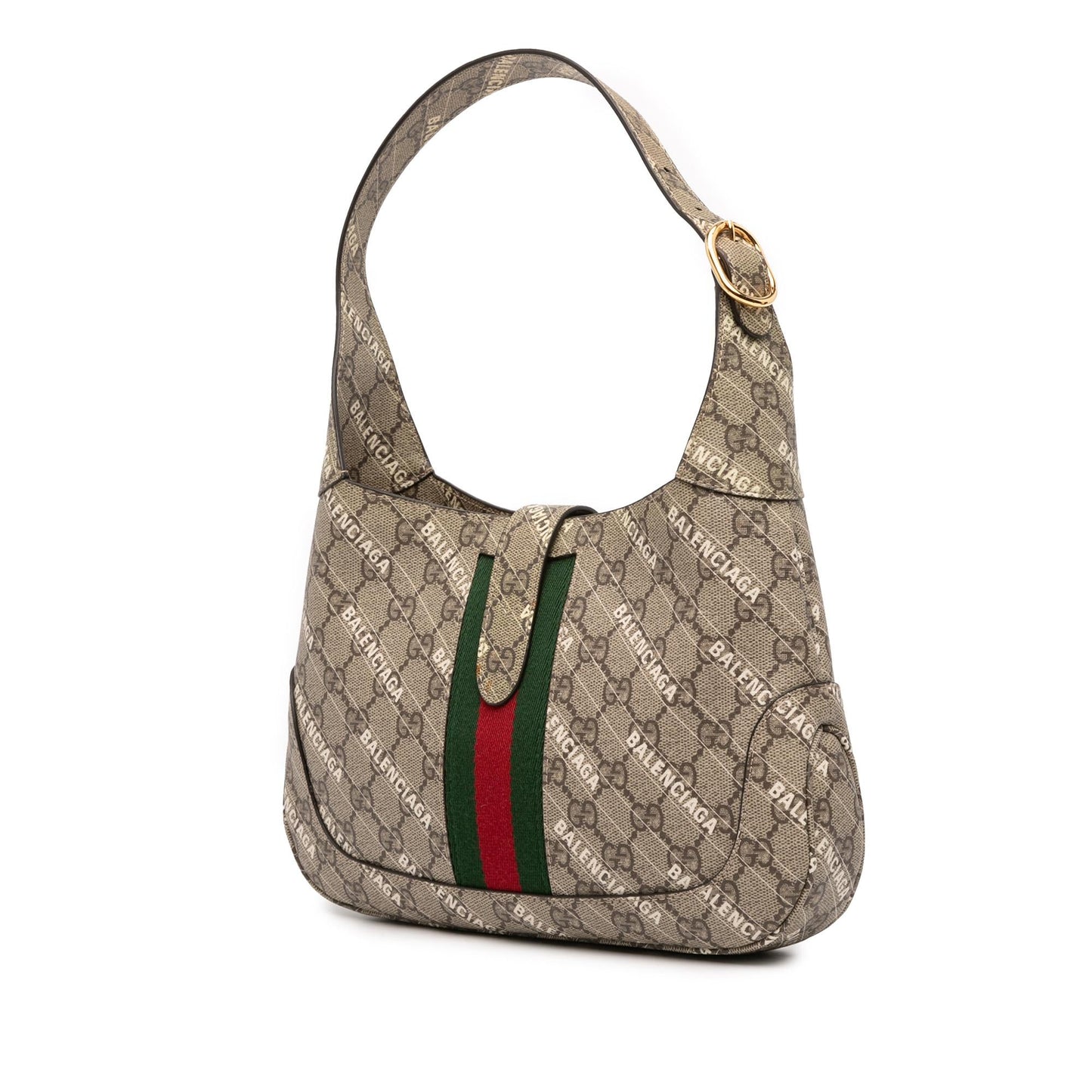 Gucci Balenciaga The Hacker Project Small GG Supreme Web Jackie 1961