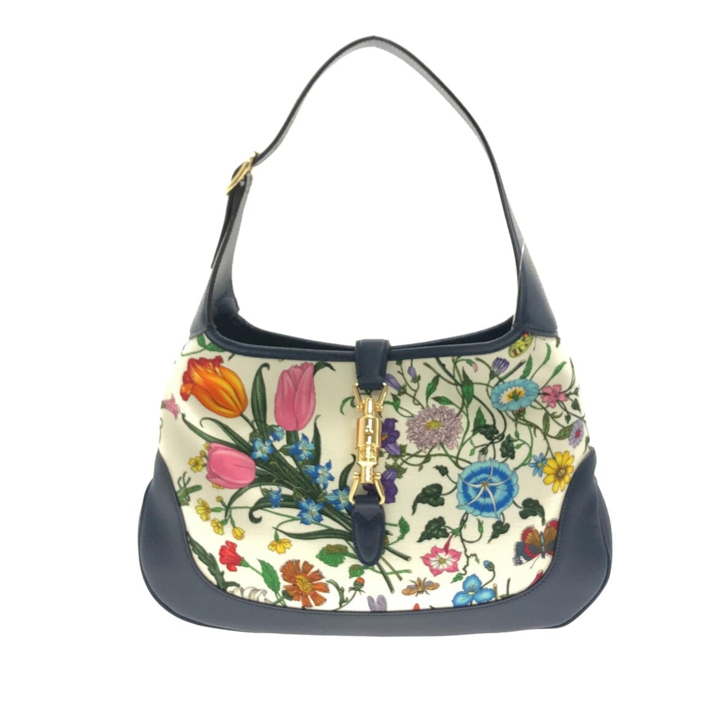 Gucci Flora New Jackie Shoulder Bag (SHG-BdCral)