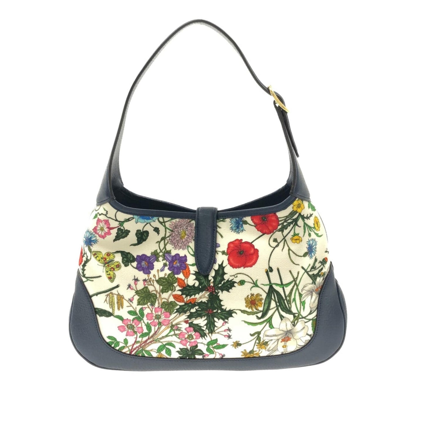 Gucci Flora New Jackie Shoulder Bag (SHG-BdCral)