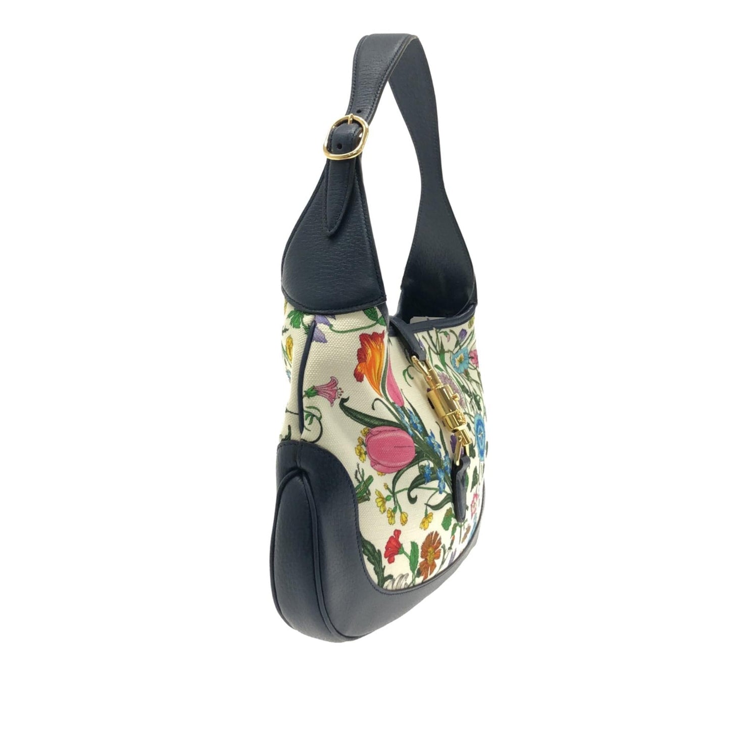 Gucci Flora New Jackie Shoulder Bag (SHG-BdCral)