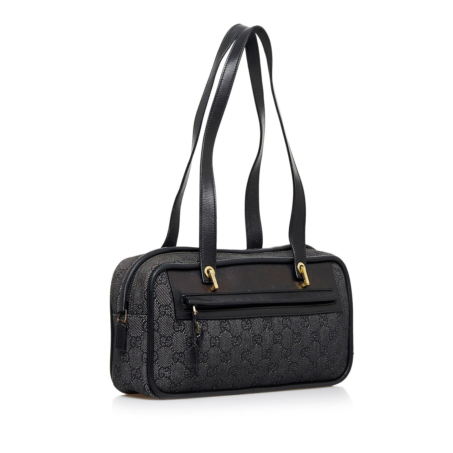 Gucci GG Denim Shoulder Bag (SHG-PBERuM)