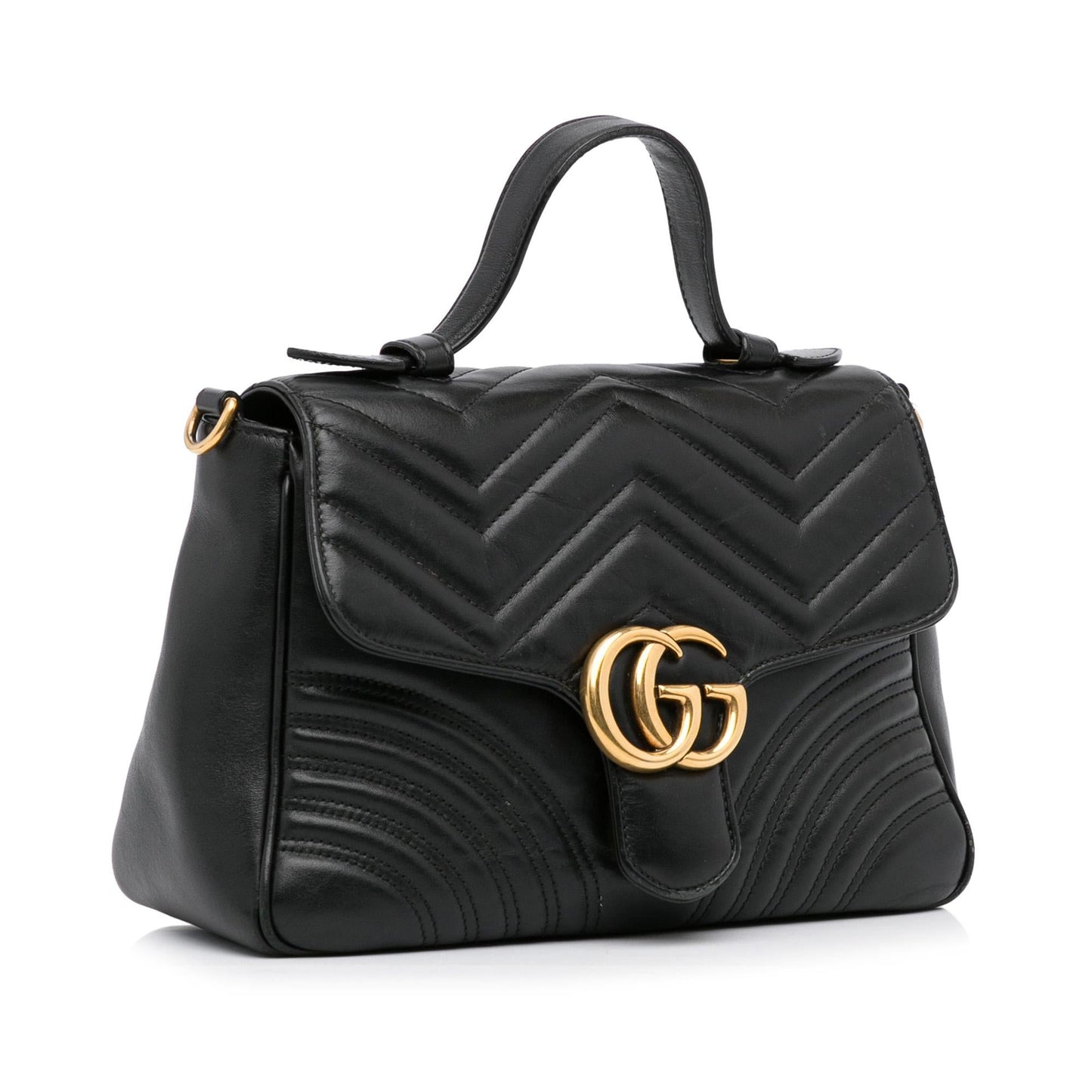 Gucci GG Marmont Satchel (SHG-LN56gP)