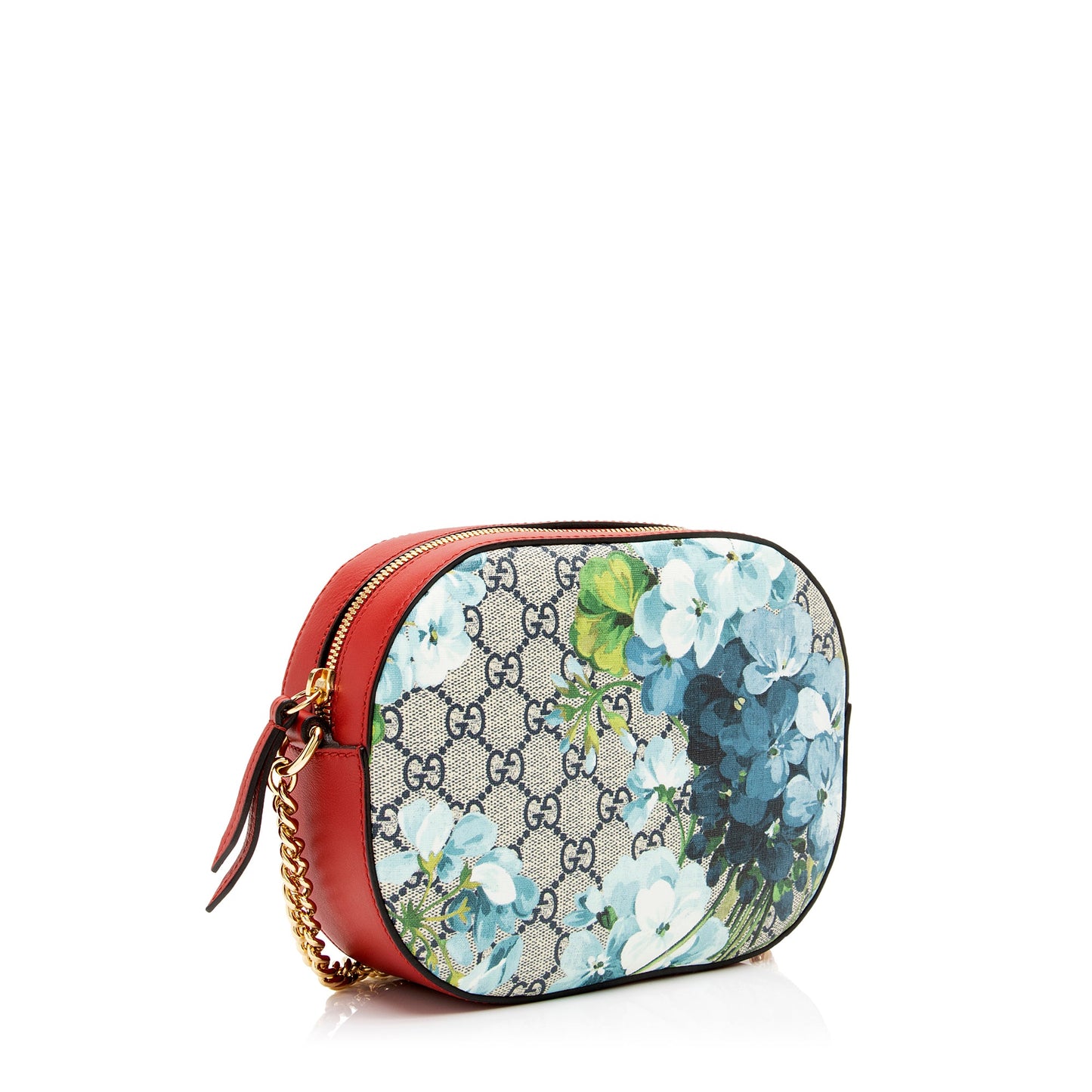 Gucci GG Supreme Blooms Mini Chain Bag (SHF-23390)