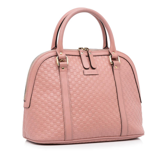 Gucci Medium Microguccissima Dome Satchel (SHG-fW98tW)
