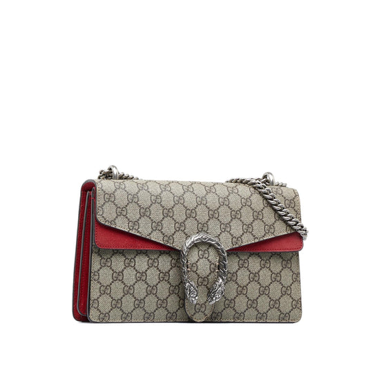 Gucci Small GG Supreme Dionysus Shoulder Bag (SHG-Du65oF)