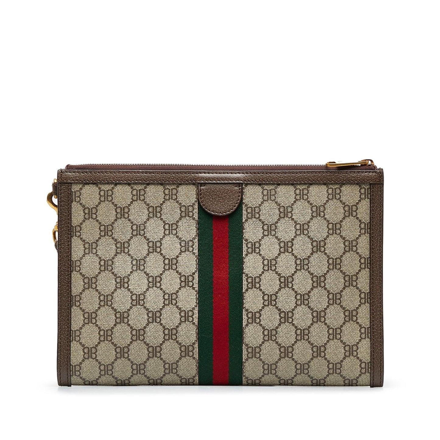 Gucci X Balenciaga BB Supreme Ophidia Web Clutch (SHG-dS0YCq)