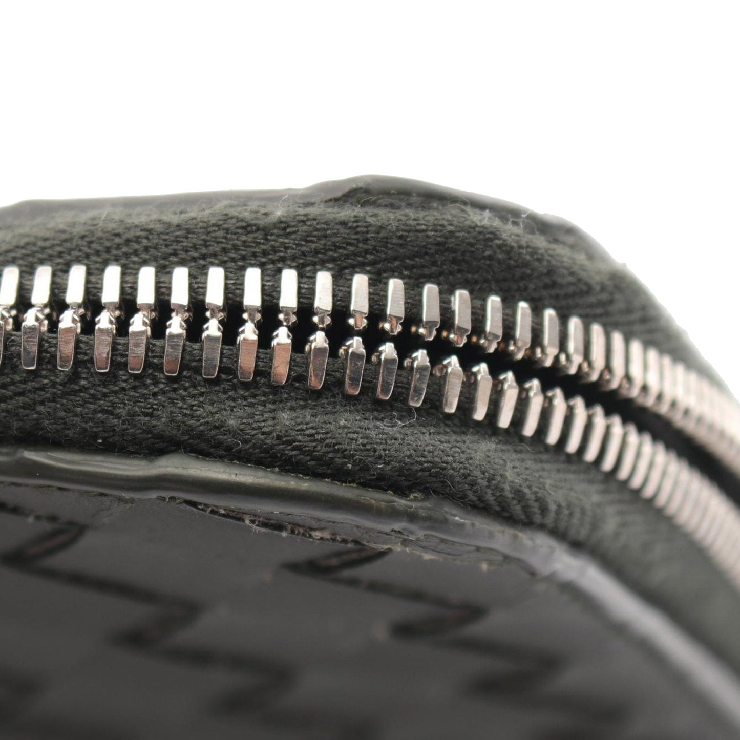 Black Bottega Veneta Intrecciato Hydrology Document Case Pouch Clutch Bag