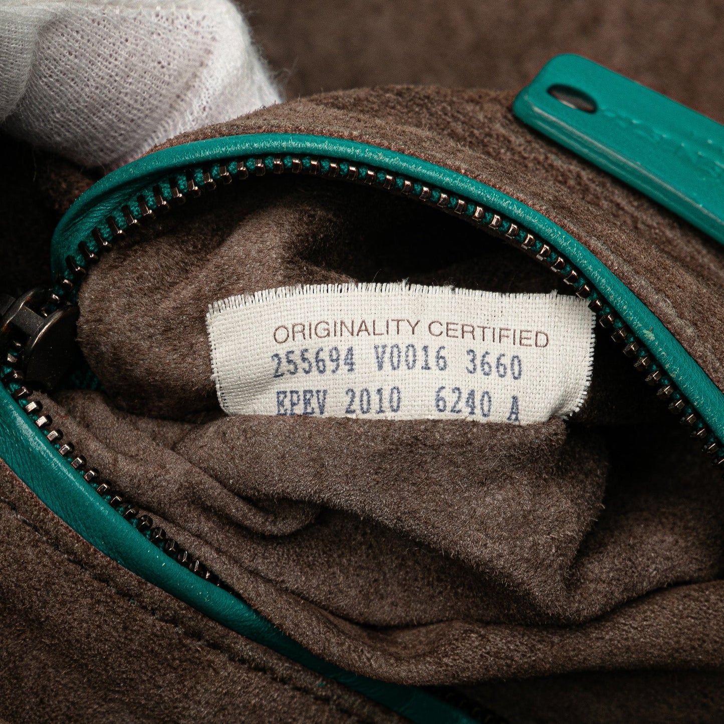 Blue Bottega Veneta Nappa Intrecciato Cube Shoulder Bag