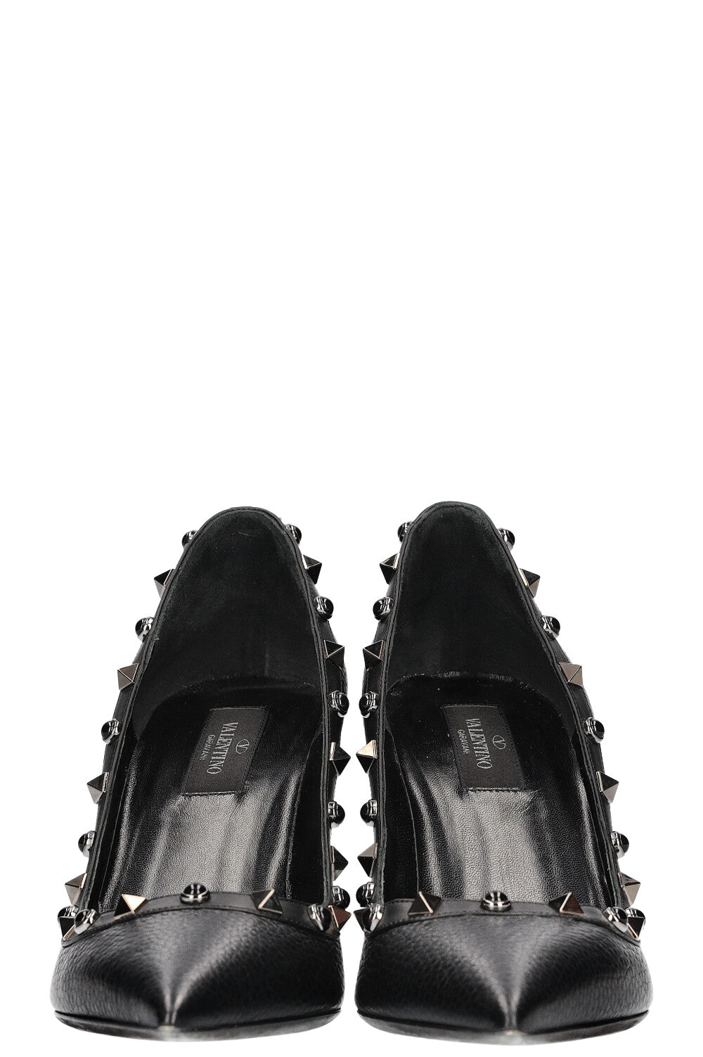 VALENTINO Rockstud Heels All Black