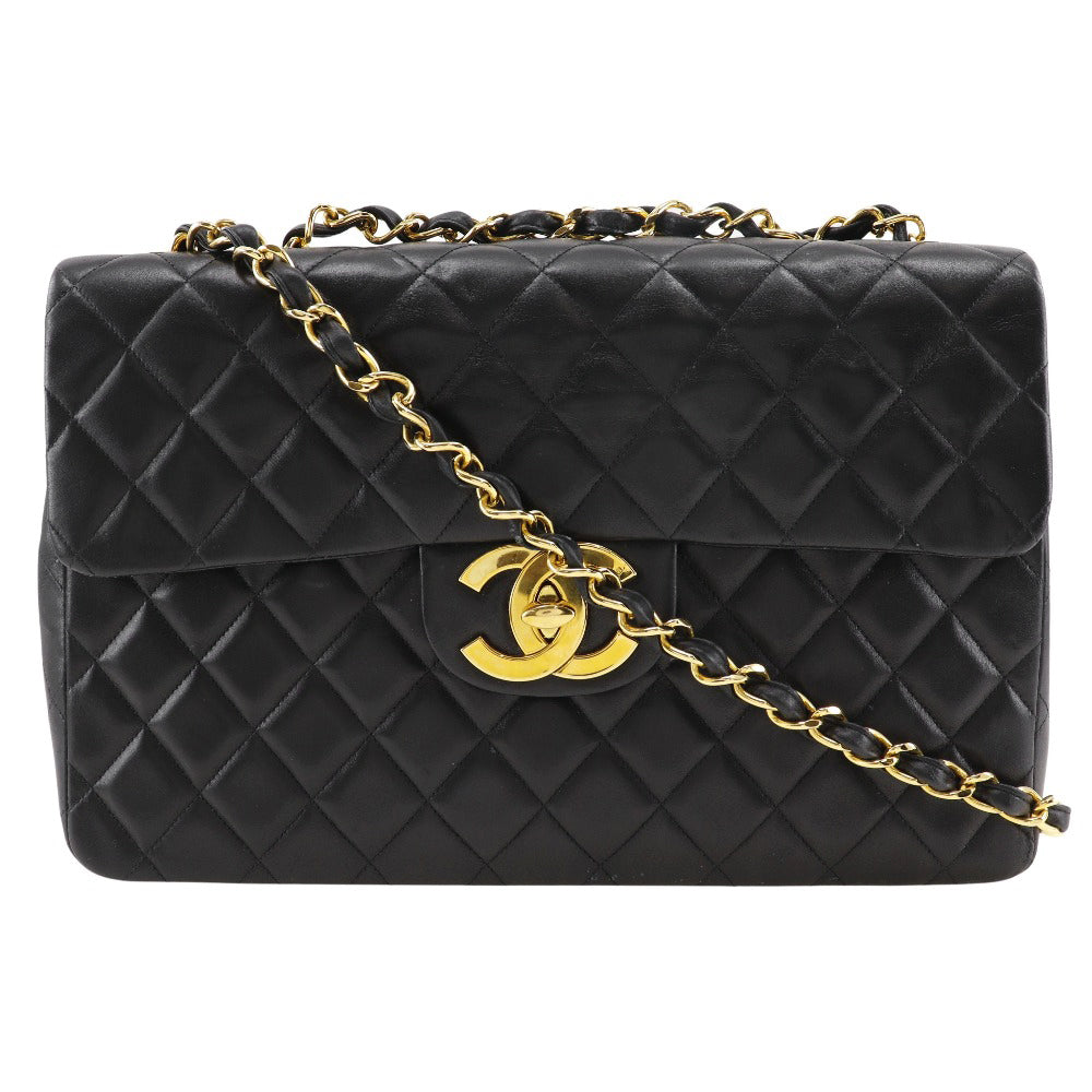Chanel CC Quilted Leather Flap Bag Leather Crossbody Bag