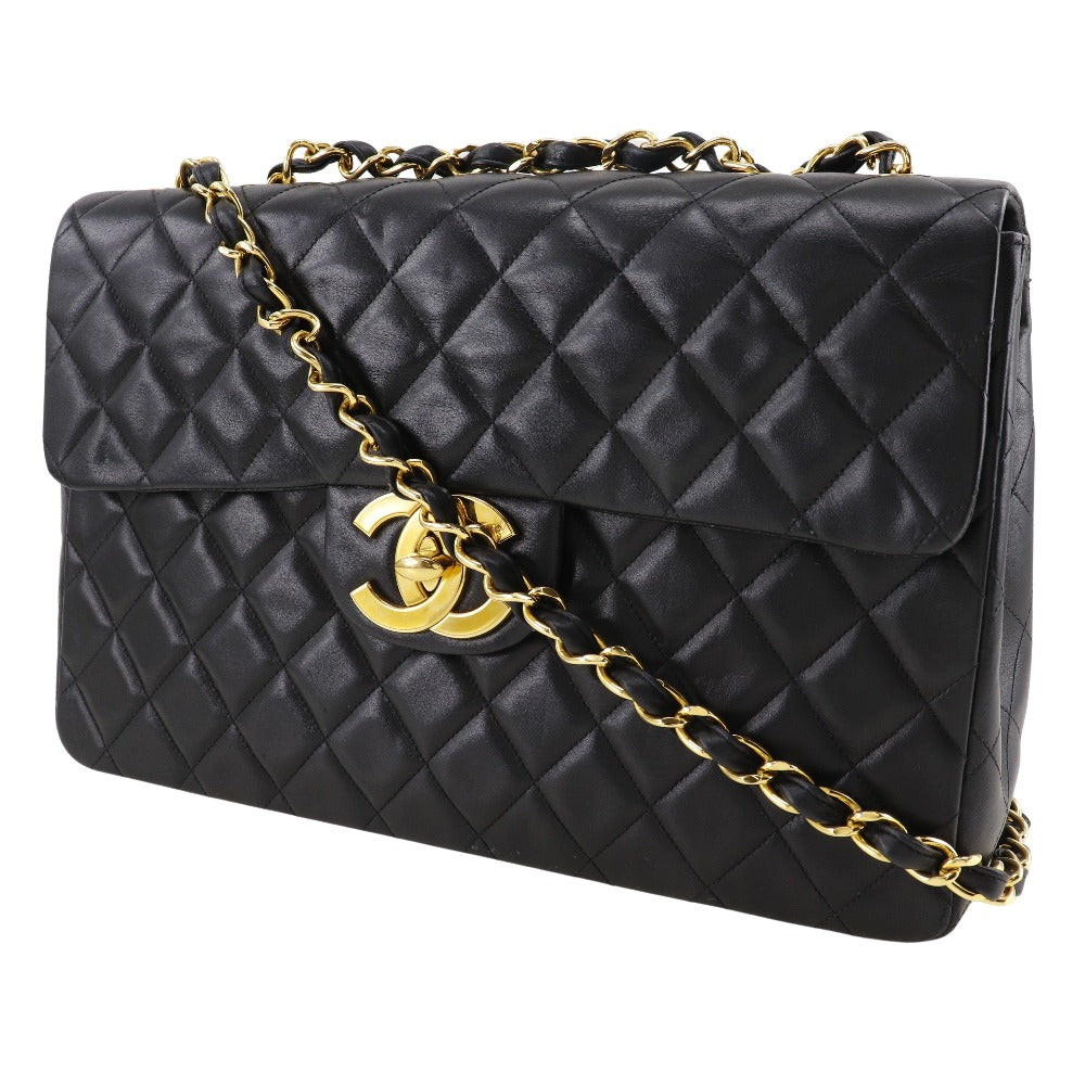 Chanel CC Quilted Leather Flap Bag Leather Crossbody Bag