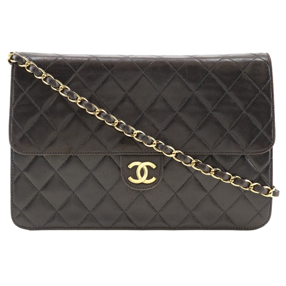Chanel CC Matelasse Chain Shoulder Pochette Leather Shoulder Bag 51530** in New Condition