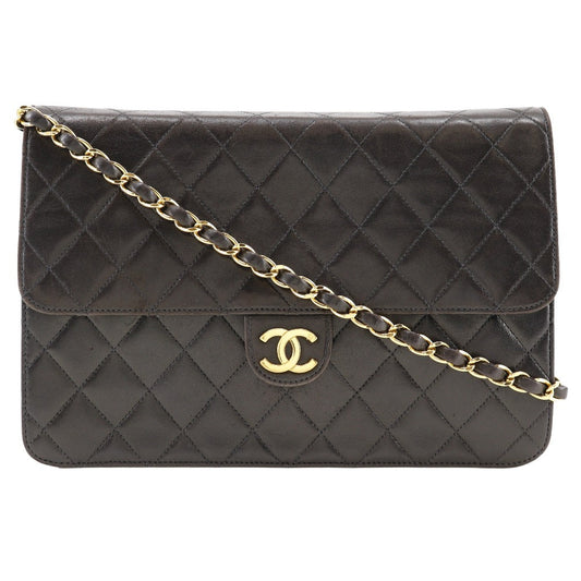 Chanel CC Matelasse Chain Shoulder Pochette Leather Shoulder Bag 51530** in New Condition