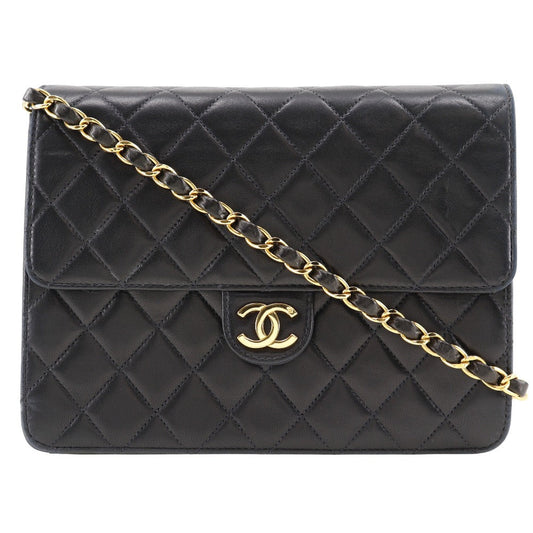 Chanel CC Matelasse Chain Shoulder Pochette Leather Shoulder Bag 53974** in New Condition