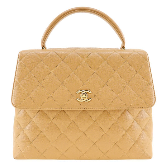 Chanel Matelasse Handbag Leather Handbag A12397 in Great Condition