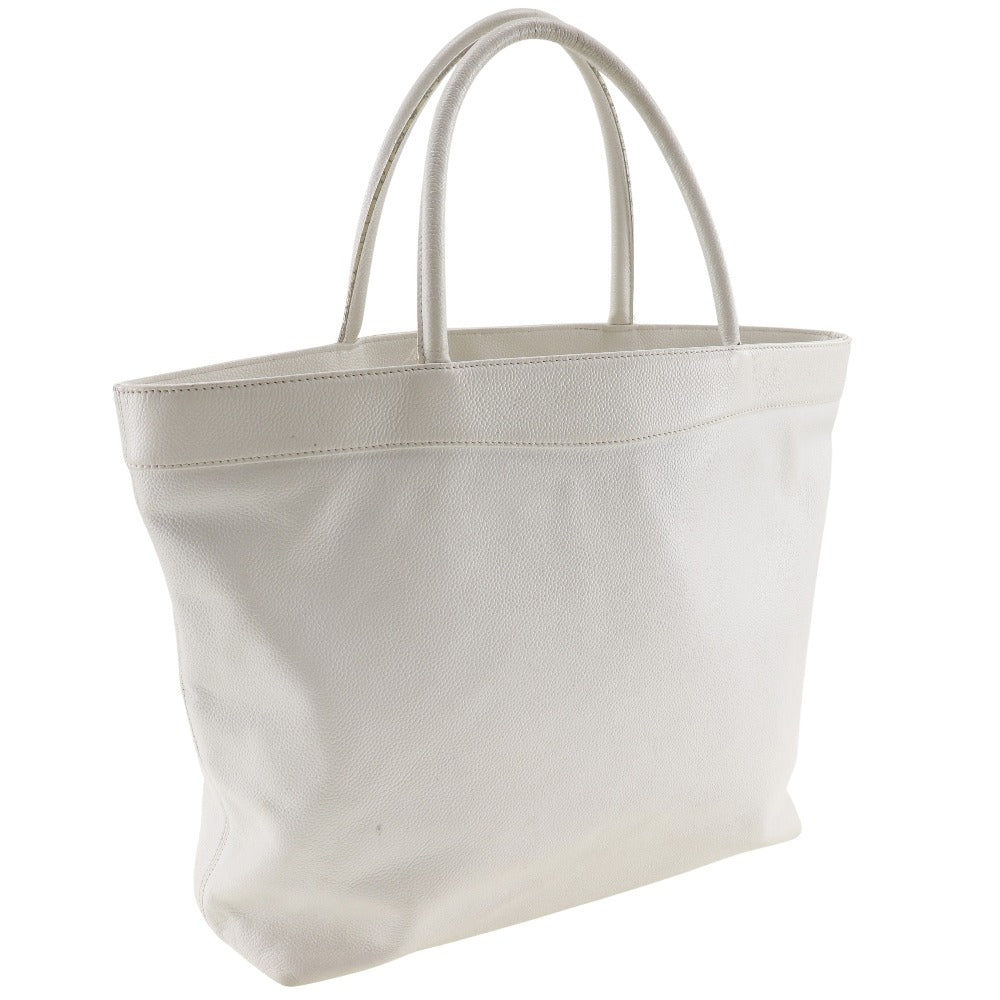 Chanel CC Caviar Tote Bag Leather Tote Bag 59847** in New Condition