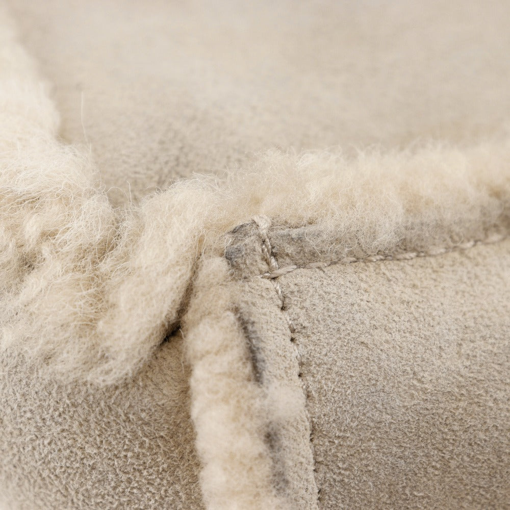 Chanel Mouton Tote Bag Natural Material Handbag 51054 in New Condition