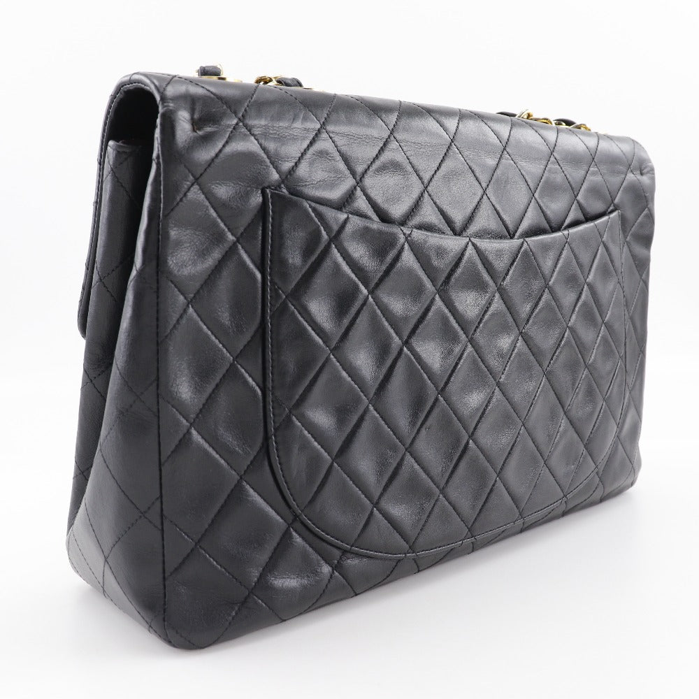 Chanel Lambskin Shoulder Bag A01094 Black