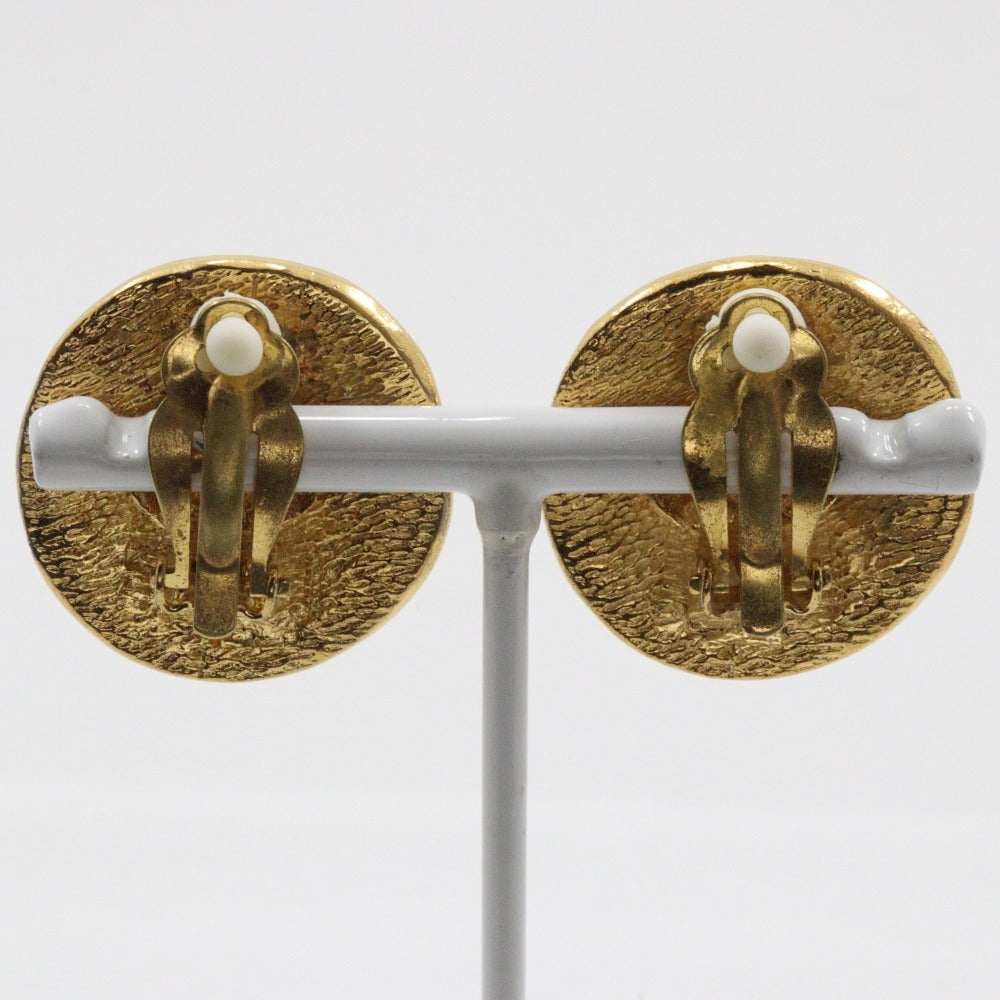 Chanel Vintage Gold Plated Earrings
