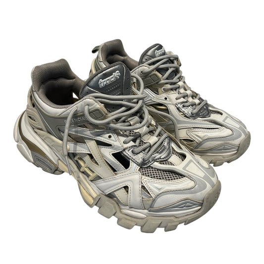 BALENCIAGA/Low-Sneakers/US 7/Leather/WHT/TRACK.2 (WHITE)