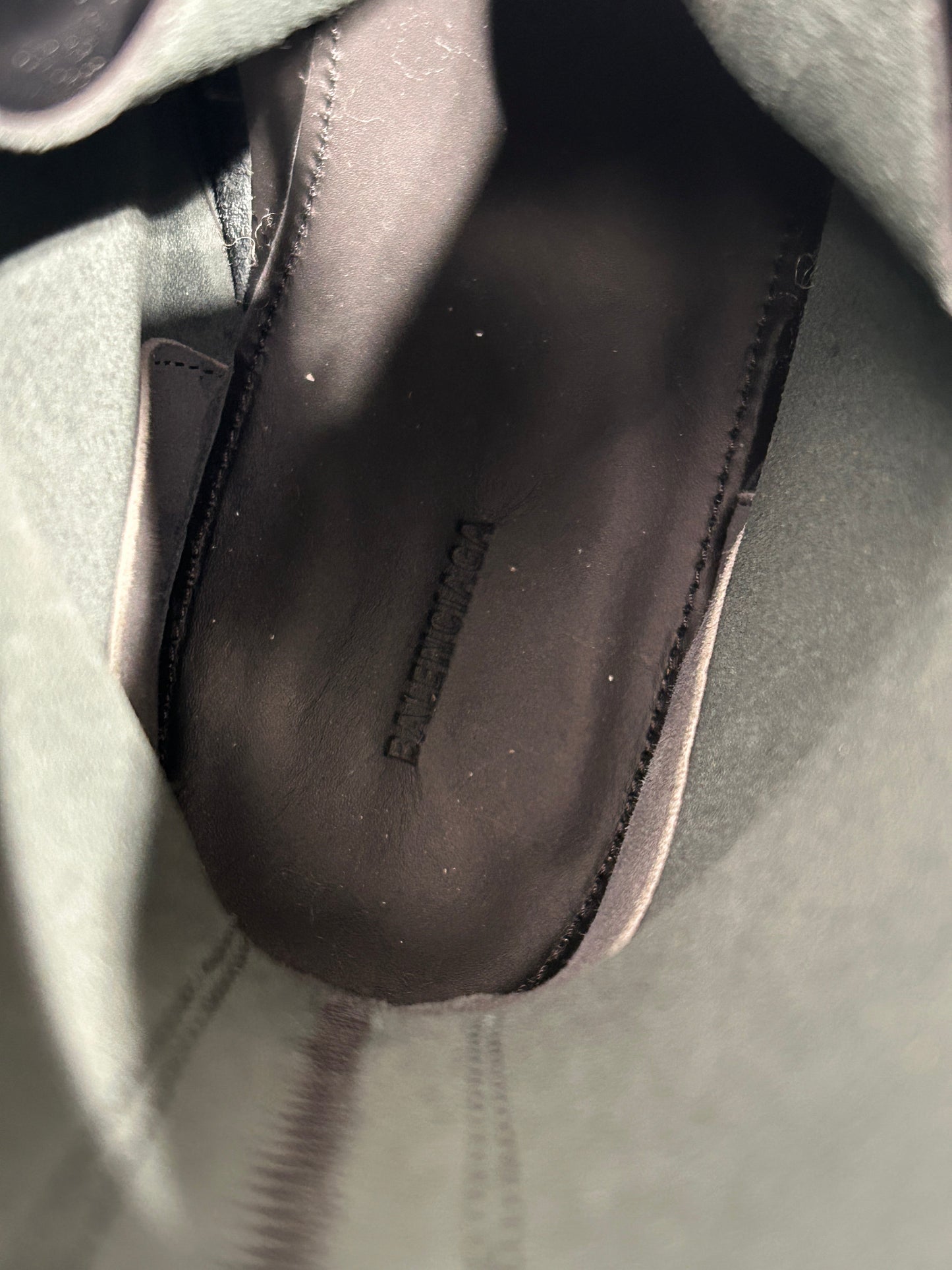 BALENCIAGA/Boots/EU 42/Leather/BLK/